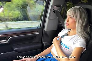 Hot Latina Aradiahellx Explodes in Multiple Orgasms During Public Car Ride