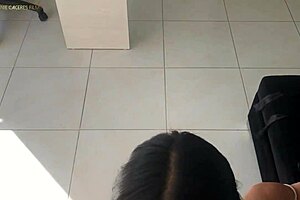 BBW neighbor flaunts massive ass curves