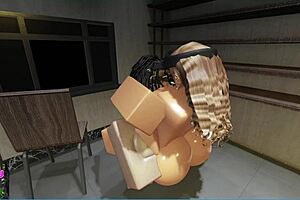 fucking candy on her break raw action!