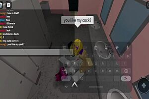 gringo's pounding me so hard on roblox, oh god!!