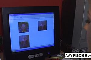 busty avy scott rides huge cock hard with tits bouncing everywhere 💦🍆