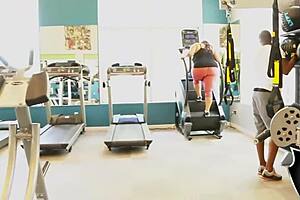 Big booty babe Sofia Rose bends over for Rome Majors' massive BBC protein shake pounding