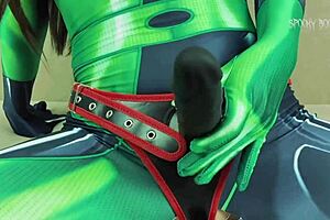 Dominatrix Shego Punishes with Strap-On Ass Fucking Roleplay