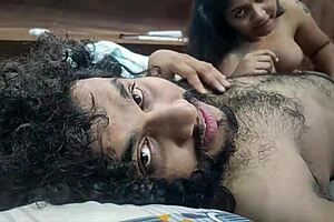 Malayali Wife Gives Romantic Soothing Penis Massage Handjob