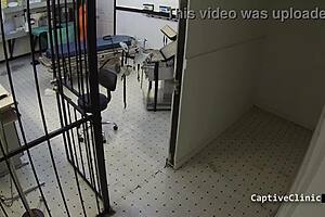 Sheila daniels gives a not so free exam in the hospital shower