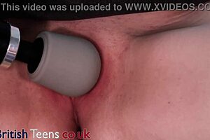 British Student Teased Edged By Teacher Orgasm