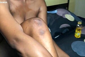 Petite Asian BBW Spreads Big Ass for Monster Cock Pounding