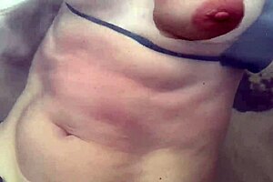 A stranger pumps hot cumshot feeding sperm to beach fish publicly