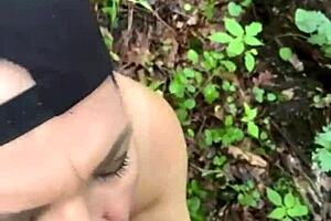 Big Ass Milf Offers Woods Outdoor Fuck Session