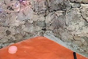 imagine this ladyboy gaping her ass with toys lizards squirting piss everywhere