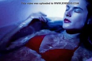 alessandra ambrosio teases stripping sexy latina babe undressing slow