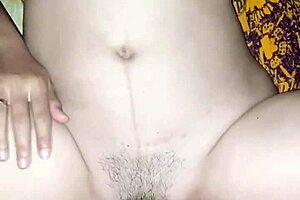 beautiful asian neighbor in lingerie craves bedroom action