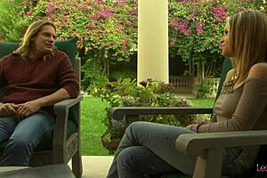 Milf Listens Intently Leading Blonde to Passionate Pussy Licking Bliss