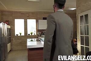 alexis crystal seals deal in taboo petite threesome arrangement