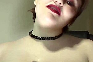 ohh i'm titfucking cock n slurping fat dildo messy