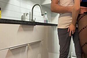 she's tiny but screams so loud from deep pussy pounding!