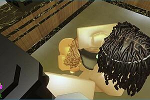 fucking candy on her break raw action!