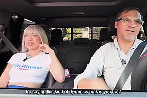 Hot Latina Aradiahellx Explodes in Multiple Orgasms During Public Car Ride