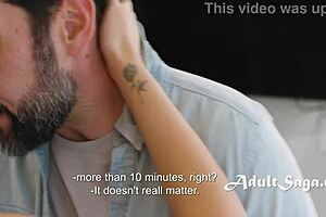 ugh at the party i caught this curvy cutie with her big tits eyeing that old guy fapping