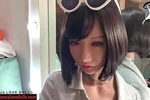 american fuck doll with fake tits begs for real pounding action!