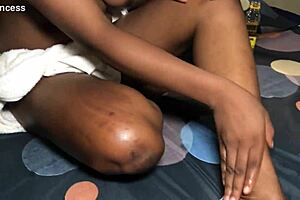 Petite Asian BBW Spreads Big Ass for Monster Cock Pounding