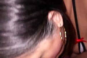 Chubby latina milf addicted to cock shakes fat ass in lingerie craving rough doggystyle pounding