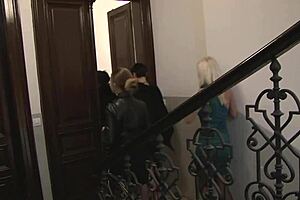 Three Swinger Wives Dive Into Massive Interracial Orgy Creampie Double Penetration Frenzy