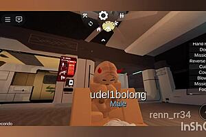 blonde gets wildly fucked by playful catboy roblox