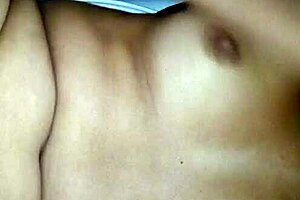 She indulges in private bathroom masturbation session