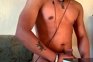 maluma's solo masturbation session turns super intense and satisfying alone