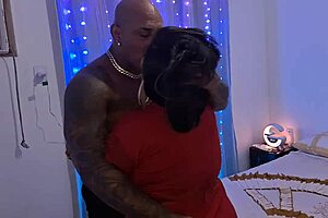 bbw bodybuilder neighbor's wife takes raw deepthroat cum in mouth 💦😩