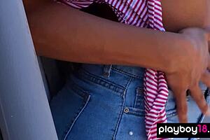 angel constance nails sassy sexy striptease with petite tits