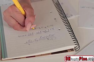 ohana's tiny pussy got filled by big cock tutor i loved the spanish heat so muchh