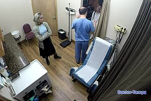 Dr Tampa's Nurse Channy Crossfire Humiliates Patient in Latex Hospital Play