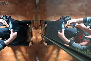 Chairtied Latina Milf Gags On Cock Till Mouth Cumshot