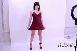 i'm so shy but this audition fuck has me craving more cum swallows