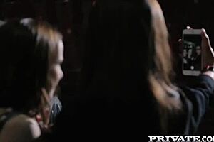 vanessa decker and blanche bradburry pound asses in wild anal threesome!