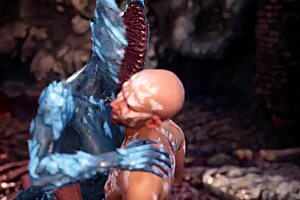 succubus frost onoskelis tempts with bisexual monster sex