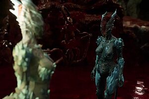 succubus frost onoskelis tempts with bisexual monster sex