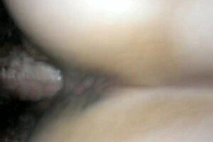 wife's hairy WET PUSSY rides reverse cowgirl in AMAZING fuck