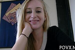 Horny Teen Girlfriend Craves Daily Blowjobs and Rough Pussy Pounding Sessions