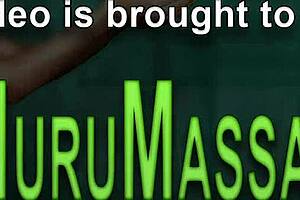 Soaking wet Asian masseuse sucks monster cock in nuru fetish massage