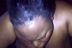 Ebony Thot Deepthroats Bbc Before Swallowing Cumshot