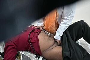 Doctor Forces Indian Patient To Cum In Intense Checkup