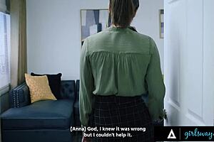 pawg blonde anna claire clouds bends over for boss casey calvert's rimjob and strapon pounding at work 😈🍑