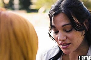 naughty milfs mona azar lauren phillips dirty lesbian licking