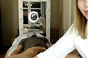 i'm shavin my hairy pussy n asshole bent over for his big cock fetish