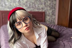 ASMR whispers from intriguing college tease