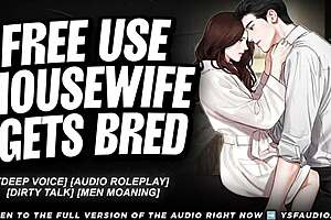 hey free use housewife, ready to get bred hard? m4f audio