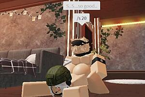 cute blonde boy gets naughty blowjob and creampie from soldier girl 💋🔥